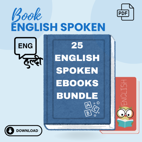 25 ENGLISH SPOKEN EBOOKS BUNDLE