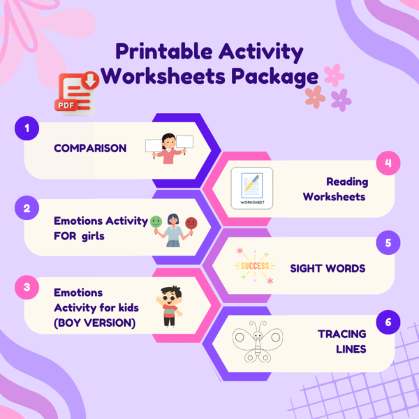 Printable Activity Worksheets Package profile