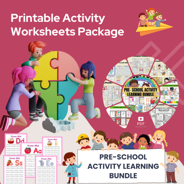 Printable Activity Worksheets Package profile